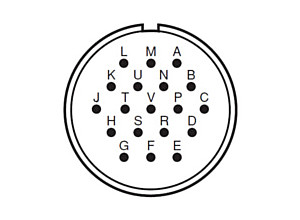 N/MS3106B22-14S