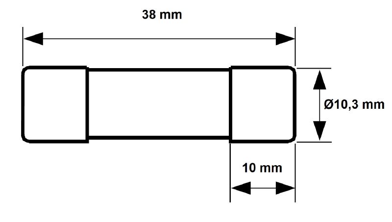 2783280000 FUSE 10X38 20A 1000 VDC GPV